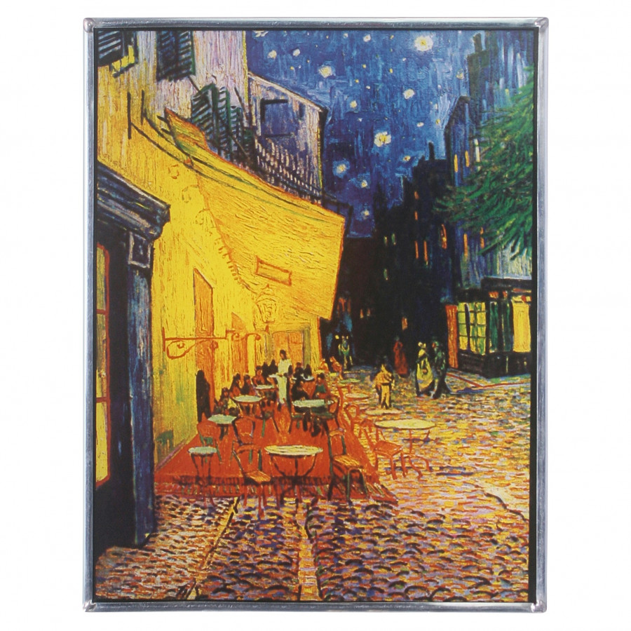 Toscano - Cafe Terrace at Night 1888 Art Glass
