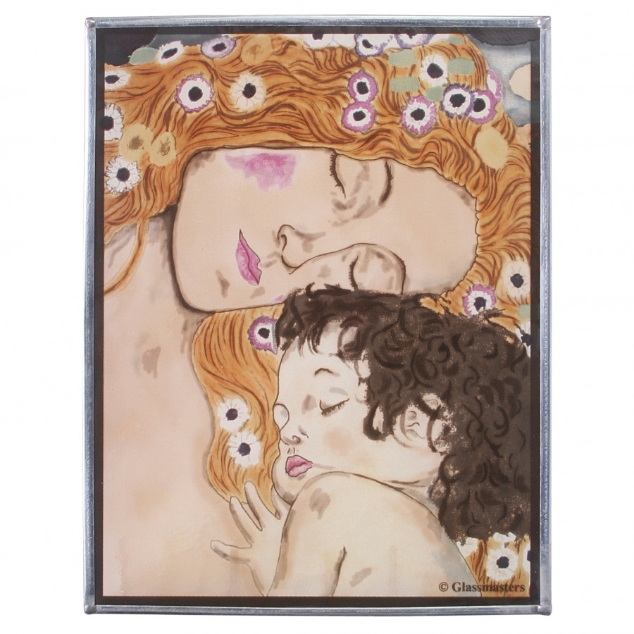 Toscano - Mother and Child 1905 Art Glass