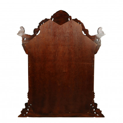Toscano - Hapsburg Console Mirror in Walnut, Mahogany