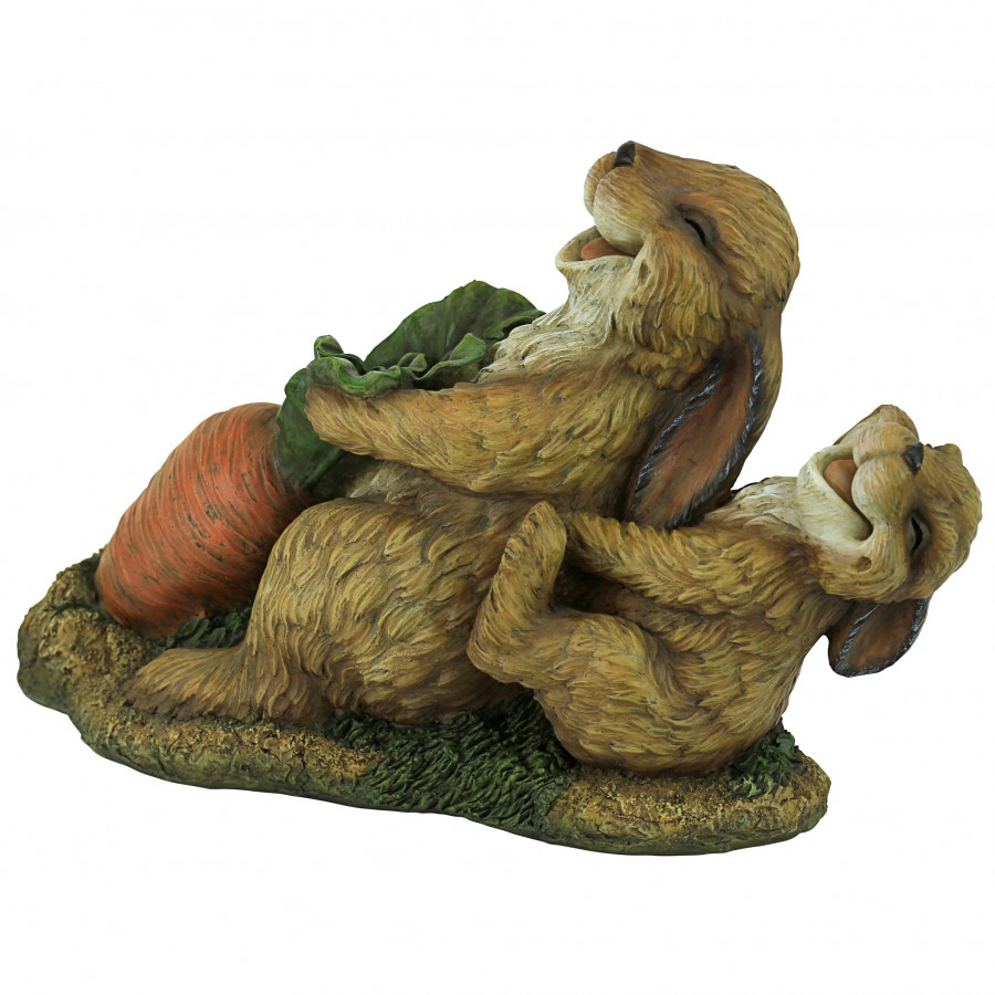 Toscano - The Carrot Crew Rabbit Statue