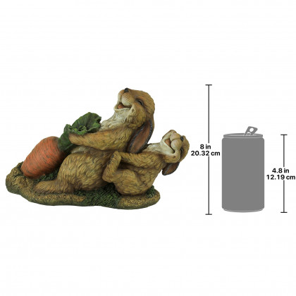 Toscano - The Carrot Crew Rabbit Statue