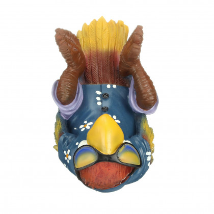 Toscano - Beer Buddy Tiki Parrot Statue