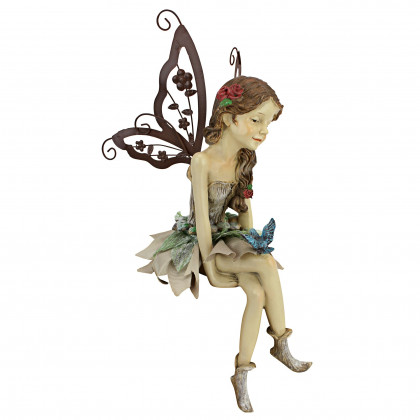 Toscano - Fannie the Fairy Sitting Statue