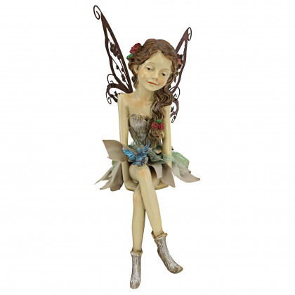 Toscano - Fannie the Fairy Sitting Statue