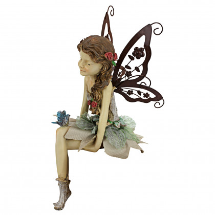 Toscano - Fannie the Fairy Sitting Statue