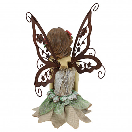 Toscano - Fannie the Fairy Sitting Statue