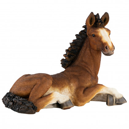 Toscano - Relaxing Pony Horse Foal Statue