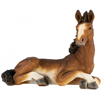 Toscano - Relaxing Pony Horse Foal Statue