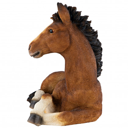 Toscano - Relaxing Pony Horse Foal Statue