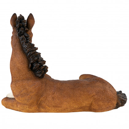 Toscano - Relaxing Pony Horse Foal Statue
