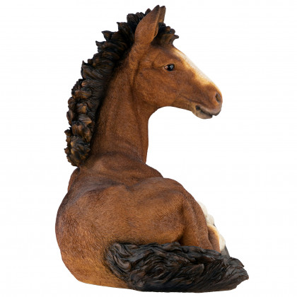 Toscano - Relaxing Pony Horse Foal Statue