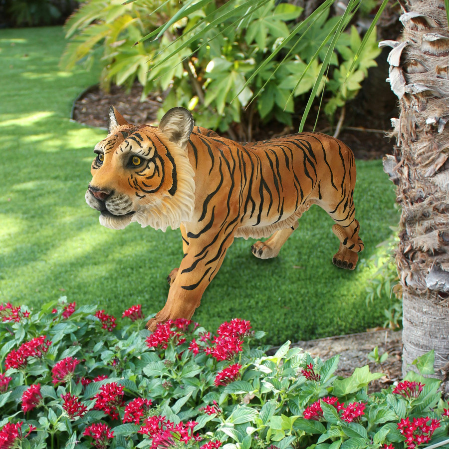 Toscano - Power and Grace Sumatran Tiger Statue