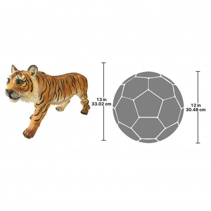 Toscano - Power and Grace Sumatran Tiger Statue