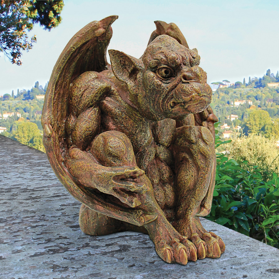 Toscano - Balthazar Watch Gargoyle Statue