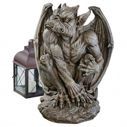 Toscano Silas the Gothic Gargoyle Sentry Statue - Large