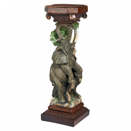 Toscano - The Elephant Triumph Sculptural Pedestal