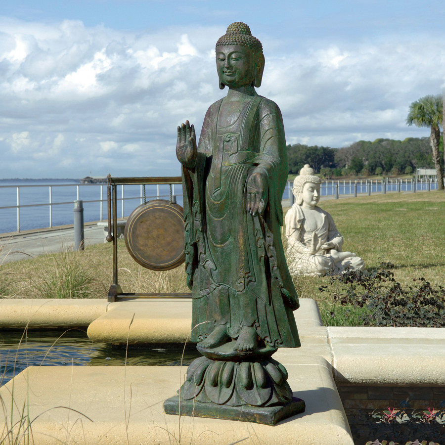 Toscano - The Enlightened Buddha Garden Statue