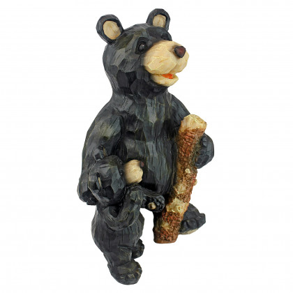 Toscano - Black Forest Momma and Cub Bear Pair Statue