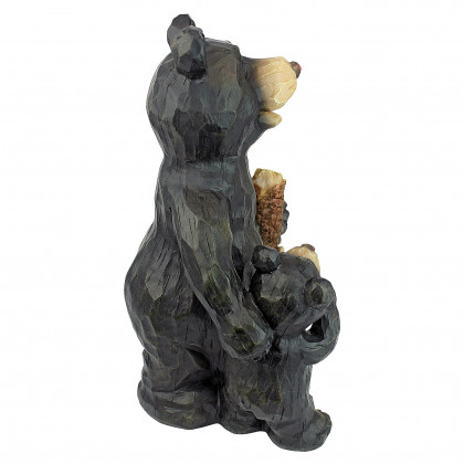 Toscano - Black Forest Momma and Cub Bear Pair Statue