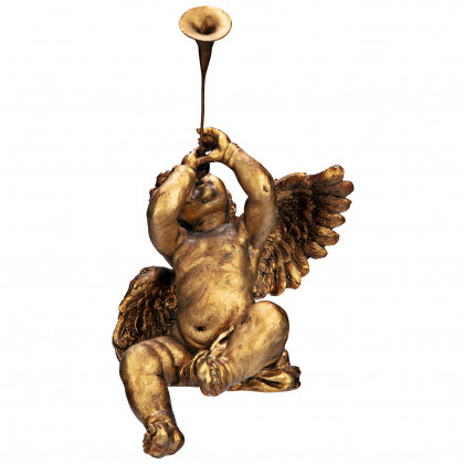 Toscano Trumpeting Angels of Saint Peter Square Statues - Boy Angel