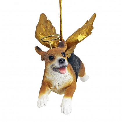 Toscano - Honor Your Pet Beagle Holiday Dog Angel Ornament