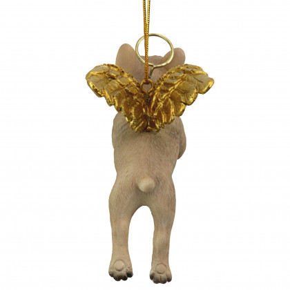 Toscano - Honor Your Pet French Bulldog Holiday Dog Angel Ornament