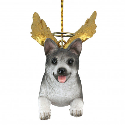 Toscano - Honor Your Pet Siberian Husky Holiday Dog Angel Ornament