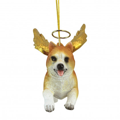 Toscano - Honor Your Pet Welsh Corgi Holiday Dog Angel Ornament