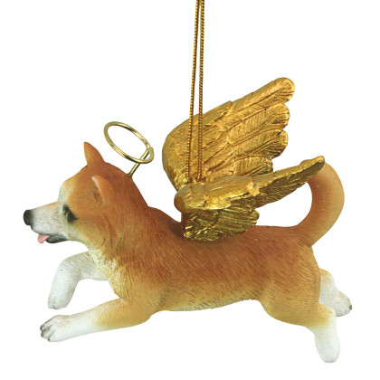 Toscano - Honor Your Pet Welsh Corgi Holiday Dog Angel Ornament