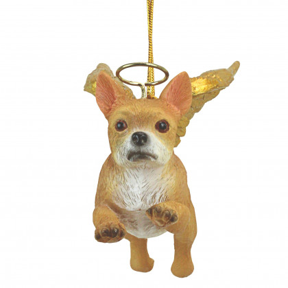 Toscano - Honor Your Pet Chihuahua Holiday Dog Angel Ornament