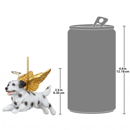 Toscano - Honor Your Pet Dalmatian Holiday Dog Angel Ornament
