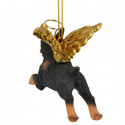 Toscano - Honor Your Pet Doberman Holiday Dog Angel Ornament