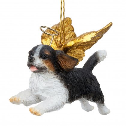 Toscano - Honor Your Pet Cavalier Holiday Dog Angel Ornament