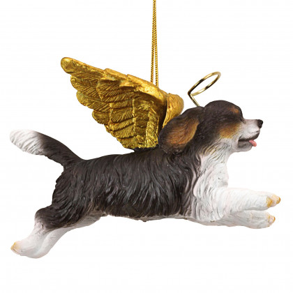 Toscano - Honor Your Pet Cavalier Holiday Dog Angel Ornament