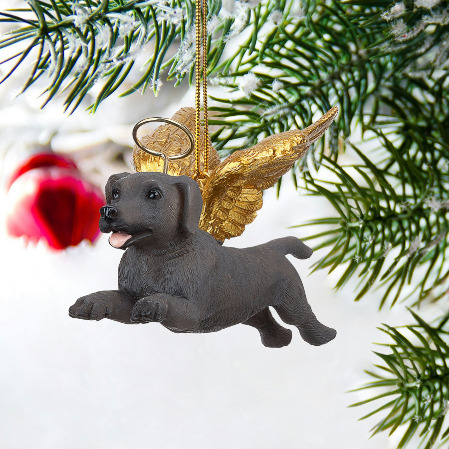 Toscano - Honor Your Pet Weimaraner Holiday Dog Angel Ornament