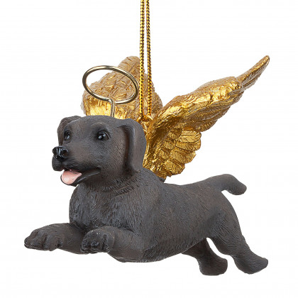 Toscano - Honor Your Pet Weimaraner Holiday Dog Angel Ornament
