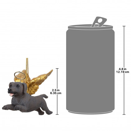 Toscano - Honor Your Pet Weimaraner Holiday Dog Angel Ornament