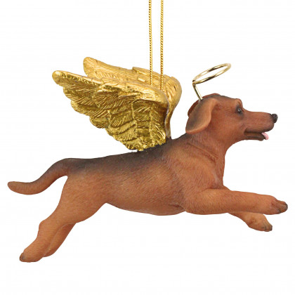Toscano - Honor Your Pet Dachshund Holiday Dog Angel Ornament