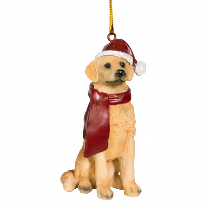 Toscano - Golden Retriever Holiday Dog Ornament Pet Decoration