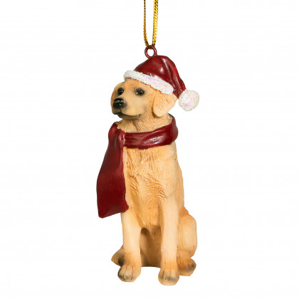 Toscano - Golden Retriever Holiday Dog Ornament Pet Decoration