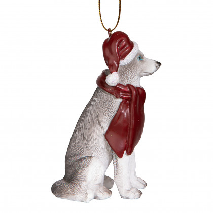 Toscano - Siberian Husky Holiday Dog Ornament Pet Decoration