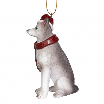 Toscano - Siberian Husky Holiday Dog Ornament Pet Decoration