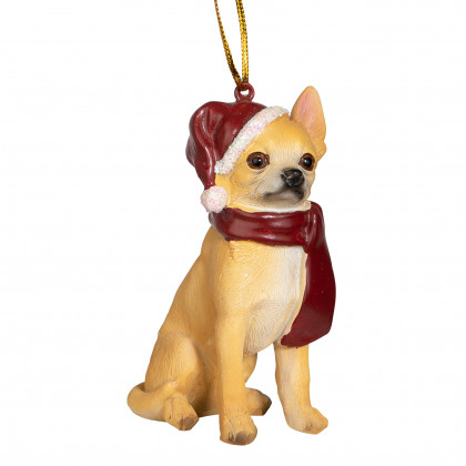 Toscano - Chihuahua Holiday Dog Ornament Pet Decoration