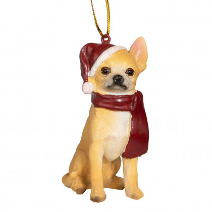 Toscano - Chihuahua Holiday Dog Ornament Pet Decoration