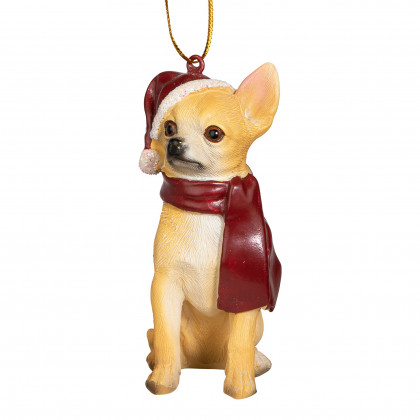 Toscano - Chihuahua Holiday Dog Ornament Pet Decoration