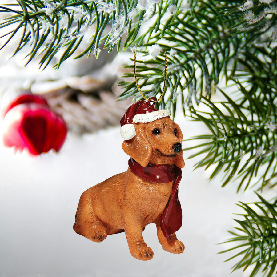 Toscano - Dachshund Holiday Dog Ornament Pet Decoration
