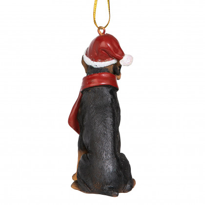 Toscano - Doberman Pinscher Holiday Dog Ornament Pet Decoration