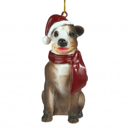 Toscano - Pitbull Holiday Dog Ornament Pet Decoration