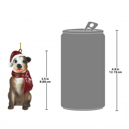 Toscano - Pitbull Holiday Dog Ornament Pet Decoration