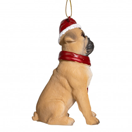 Toscano - Pug Holiday Dog Ornament Pet Decoration